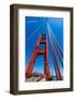 Golden Gate Bridge Details in San Francisco California USA-holbox-Framed Photographic Print