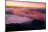 Golden Gate Bridge Enraptured By Fog, Marin Headlands-null-Mounted Photographic Print