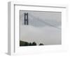 Golden Gate Bridge Fog-Paul Sakuma-Framed Photographic Print
