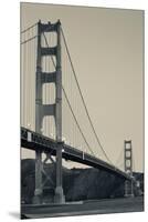 Golden Gate Bridge from Fort Point at Dawn, Golden Gate National Recreation Area-null-Mounted Premium Photographic Print