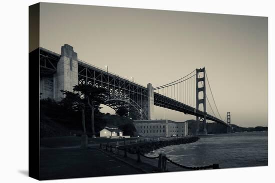 Golden Gate Bridge from Fort Point at Dawn, Golden Gate National Recreation Area-null-Stretched Canvas