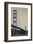 Golden Gate Bridge from Fort Point at Dawn, Golden Gate National Recreation Area-null-Framed Photographic Print