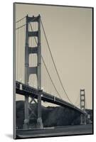 Golden Gate Bridge from Fort Point at Dawn, Golden Gate National Recreation Area-null-Mounted Photographic Print