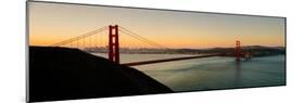 Golden Gate Bridge From The Headlands-Steve Gadomski-Mounted Photographic Print