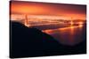 Golden Gate Bridge Glow, Early Morning Hours San Francisco-Vincent James-Stretched Canvas