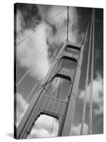 Golden Gate Bridge, Golden Gate National Recreation Area, San Francisco, California, Usa-Walter Bibikow-Stretched Canvas