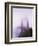 Golden Gate Bridge in fog, San Francisco, California, USA-null-Framed Photographic Print