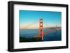 Golden Gate Bridge in San Francisco as the Famous Landmark.-Songquan Deng-Framed Photographic Print