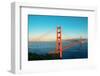 Golden Gate Bridge in San Francisco as the Famous Landmark.-Songquan Deng-Framed Photographic Print
