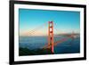 Golden Gate Bridge in San Francisco as the Famous Landmark.-Songquan Deng-Framed Photographic Print