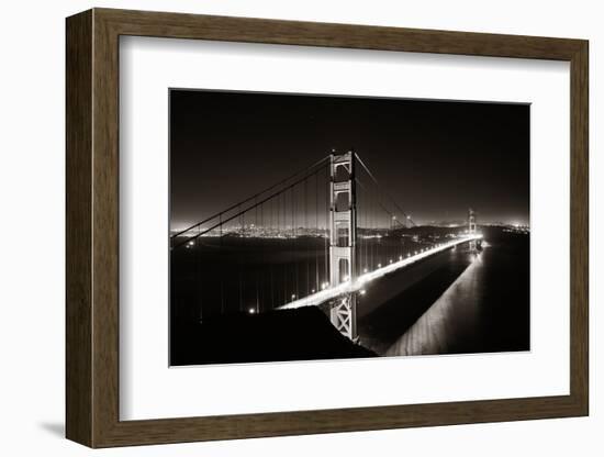 Golden Gate Bridge in San Francisco as the Famous Landmark.-Songquan Deng-Framed Photographic Print