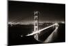 Golden Gate Bridge in San Francisco as the Famous Landmark.-Songquan Deng-Mounted Photographic Print