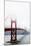 Golden Gate Bridge in San Francisco-Gary718-Mounted Art Print