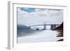 Golden Gate Bridge in San Francisco-Gary718-Framed Art Print