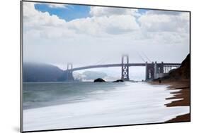 Golden Gate Bridge in San Francisco-Gary718-Mounted Art Print