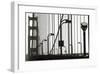 Golden Gate Bridge in Silhouette-Christian Peacock-Framed Giclee Print