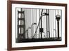 Golden Gate Bridge in Silhouette-Christian Peacock-Framed Giclee Print