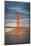 Golden Gate Bridge in sunrise-Belinda Shi-Mounted Photographic Print