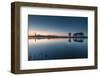 Golden Gate Bridge in sunset-Belinda Shi-Framed Photographic Print