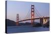 Golden Gate Bridge, in the Evening, California, San Francisco-Marco Isler-Stretched Canvas