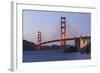 Golden Gate Bridge, in the Evening, California, San Francisco-Marco Isler-Framed Photographic Print