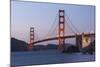 Golden Gate Bridge, in the Evening, California, San Francisco-Marco Isler-Mounted Photographic Print