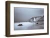 Golden Gate Bridge in the fog-Belinda Shi-Framed Photographic Print