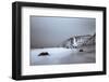 Golden Gate Bridge in the fog-Belinda Shi-Framed Photographic Print