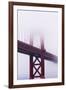 Golden Gate Bridge in the Mist, San Francisco, California, United States of America, North America-Jean Brooks-Framed Photographic Print