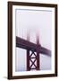 Golden Gate Bridge in the Mist, San Francisco, California, United States of America, North America-Jean Brooks-Framed Photographic Print