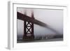 Golden Gate Bridge in the Mist, San Francisco, California, United States of America, North America-Jean Brooks-Framed Photographic Print