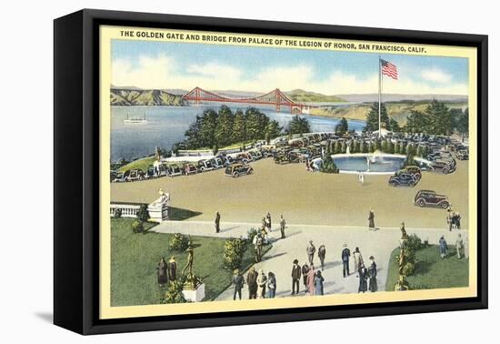 Golden Gate Bridge, Legion of Honor-null-Framed Stretched Canvas