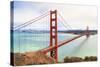 Golden Gate Bridge on Foggy Day, San Francisco, California-Zechal-Stretched Canvas