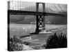 Golden Gate Bridge on Opening Day of the Yacht Season-null-Stretched Canvas