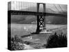 Golden Gate Bridge on Opening Day of the Yacht Season-null-Stretched Canvas