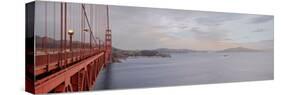 Golden Gate Bridge Pano #122-Alan Blaustein-Stretched Canvas