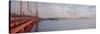 Golden Gate Bridge Pano #122-Alan Blaustein-Stretched Canvas