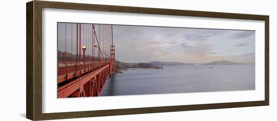 Golden Gate Bridge Pano #122-Alan Blaustein-Framed Photographic Print