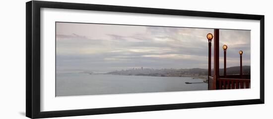 Golden Gate Bridge Pano #123-Alan Blaustein-Framed Photographic Print