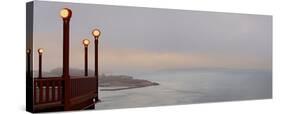 Golden Gate Bridge Pano #129-Alan Blaustein-Stretched Canvas