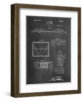 Golden Gate Bridge Patent, Long Span Bridge-null-Framed Art Print