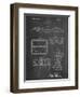 Golden Gate Bridge Patent, Long Span Bridge-null-Framed Art Print