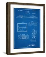 Golden Gate Bridge Patent, Long Span Bridge-null-Framed Art Print