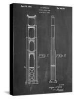 Golden Gate Bridge Patent-null-Stretched Canvas