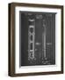 Golden Gate Bridge Patent-null-Framed Art Print