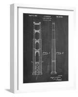Golden Gate Bridge Patent-null-Framed Art Print