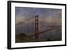 Golden Gate Bridge Rain Painterly-Galloimages Online-Framed Photographic Print