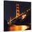 Golden Gate Bridge Retro View-Vincent James-Stretched Canvas
