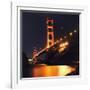 Golden Gate Bridge Retro View-Vincent James-Framed Photographic Print