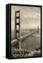 Golden Gate Bridge, San Francisco, California, Photo-null-Framed Stretched Canvas